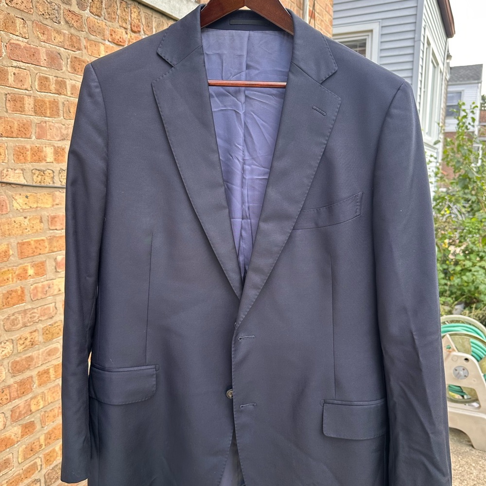 Suitsupply Dark Navy Men's Blazer Suit Jacket 44R/54R EU